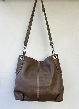 Жіноча шкіряна сумка ідеальна