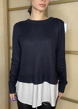 Светр з рубашкою