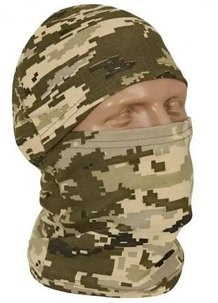 Балаклава тактическая пиксель, летняя