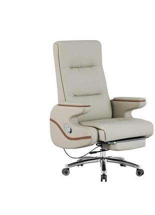 Стілець офісний мустанг, кремовий