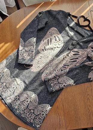 Платье теплое