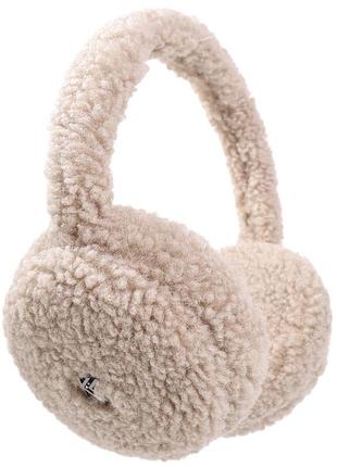 Теплые наушники kent&aver teddy меховые беж