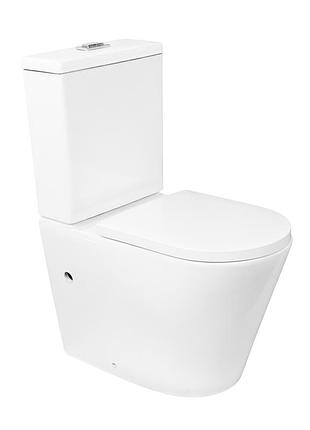 Унитаз безободочный oleo hr 64*37.5*84 білий ( а0059475 )