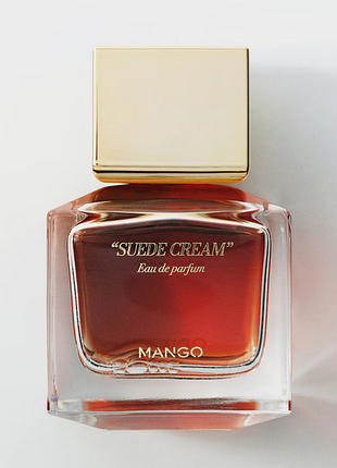 Парфюмированная вода suede cream от mango остаток 70 мл с 80 мл