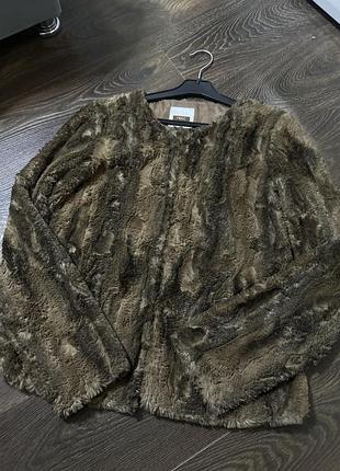 Шуба жіноча, штучна шуба