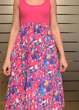 Сукня літня в квіти