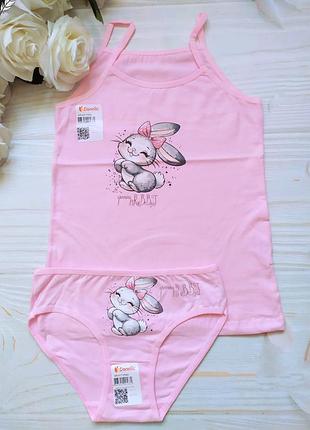 Комплект майка и трусики 2/3 донелла donella