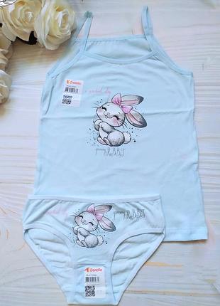 Комплект майка и трусики 2/3 донелла donella