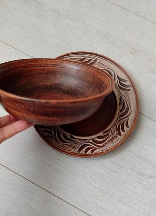 Посуда глиняная