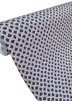 Обои виниловые 10.05 × 1.06 м marburg 57590, синие для гостиной, спальни, коридора, кухни