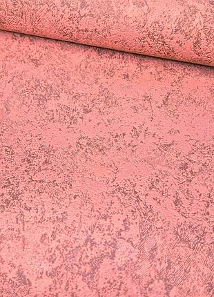 Обои виниловые флизелиновые 10.05×1.06 м славянские 3708-12, красные в спальню, коридор, зал, гостиную