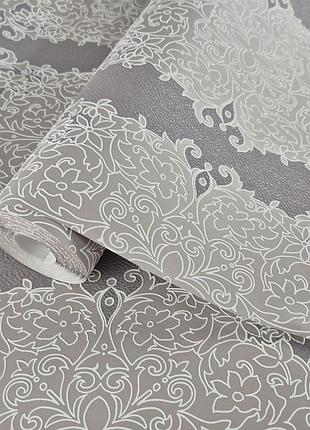 Обои винил на флизелине 0.53 × 10.05 м marburg 57106, кофейные для спальни, гостиной, прихожей