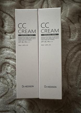Dr. hedison cc cream потрійної дії spf 38, 50 мл