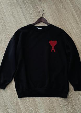 Свитшот кофта двунитка на флисе