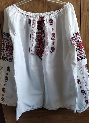 Блузка-вышиванка. размер - 36 (s)