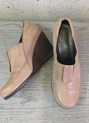 Renzoni кожаные туфли ботильоны, элегантные и комфортные ботинки