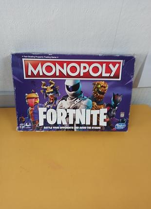 Настольная игра hasbro монополия fortnite на английском