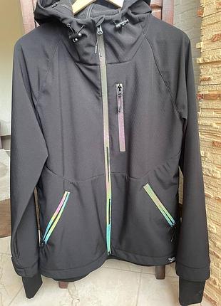 Куртка staff чорна чоловіча