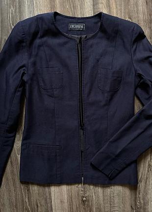 Піджак темно-синього кольору🦋