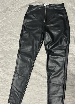 Легінси з еко шкіри