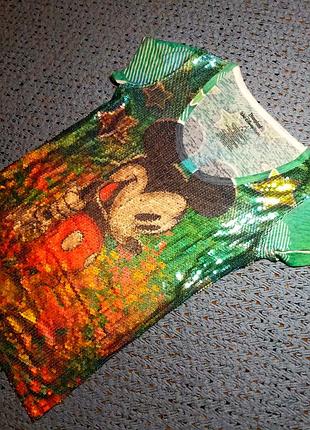 Футболка майка блуза сорочка с пайетками disneyland