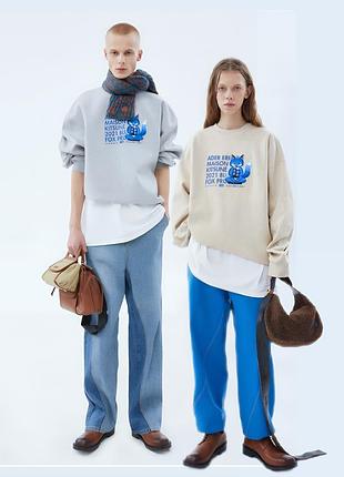 Maison kitsune ader amarok толстовка унисекс хлопковая