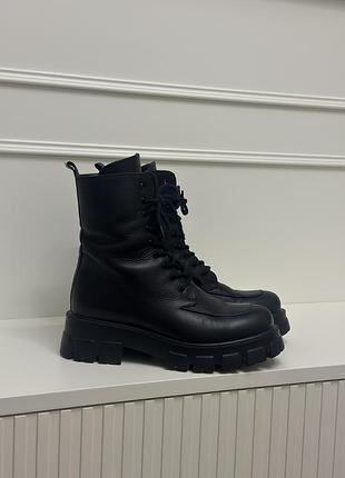 Чоботи зимові estro шкіряні жіночі 39 р.