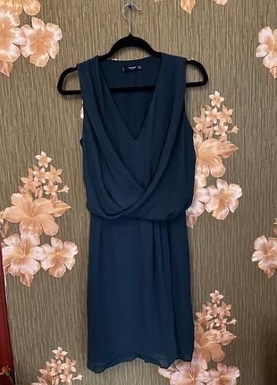 Сукня з розрізом mango, xs/s/m