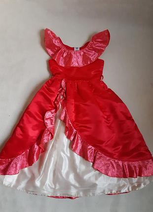 Карнавальное платье принцессы элена disney 9-10р