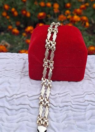 Новый серебряный браслет