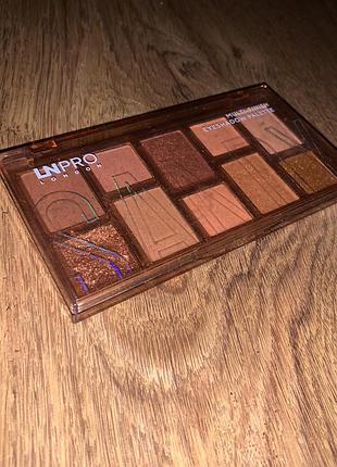 Палетка тіней ln pro multi-finish
