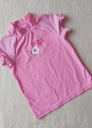 Солнцезащитная футболка для купания, рашгард на 5 лет