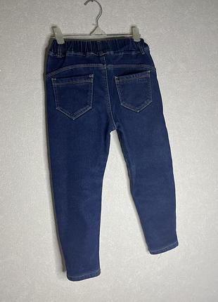 Дитячі джинси на хлопчика теплі на флісі
