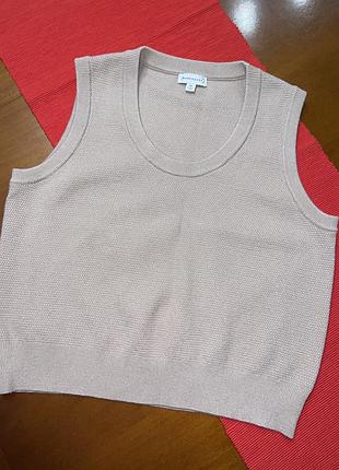 Стильна оверсайз жилетка фактурна warehouse m