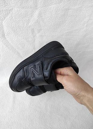 Оригинал! натуральная кожа. кроссовки new balance р. 28 стелька 18см.