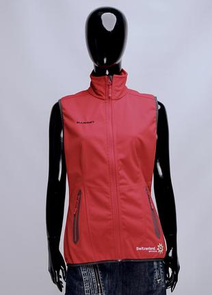 Жіноча жилетка безрукавка софтшел віндстопер mammut windstopper softshell