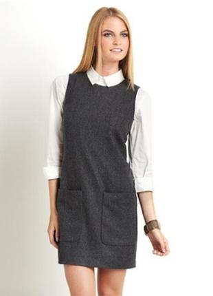 Сарафан с карманами шерсть р с