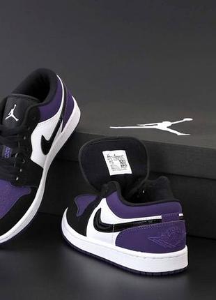 Стильные и удобные air jordan 1 low court purple