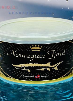 Икра черная осетровая (имитация) "norwegian fiord" 140 грамм (ключ+крышка).