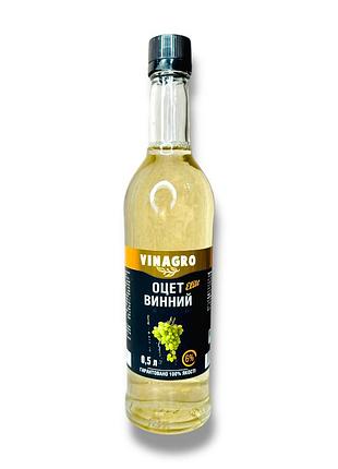 Винный уксус "vinagro" белый 6% 500ml (стекло)