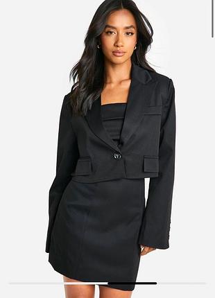 Костюм сукня + піджак вкорочений від boohoo