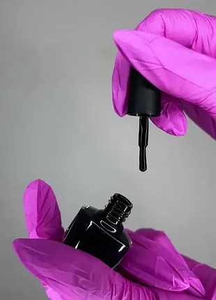 Лак для стемпінгу чорний, 8 мл