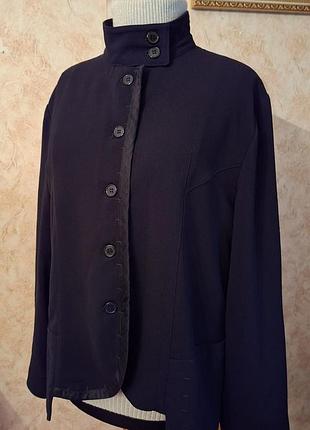 Блайзер animal черный ( хлопок + шелк),размер l/xl