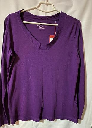 Лонгслів натуральний базовий