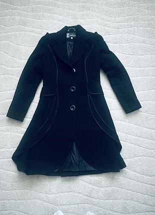 Пальто s-m шерстяное