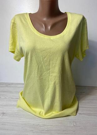 Футболка женская из 100% хлопка от бренда m&amp; co размер 18💞