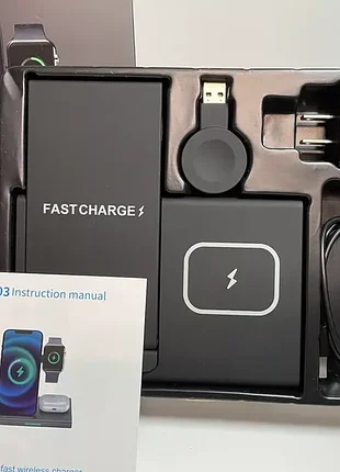 Станция быстрой зарядки g603 «3 в 1»