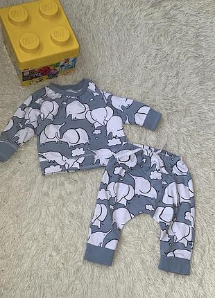 Костюм теплий next на 6-9 місяців