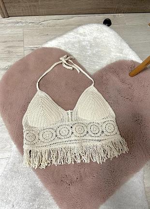 Вʼязаний топ від shein