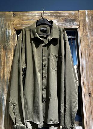 Сорочка кольору хакі усі розміри унісекс